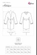 Комплект сатенено боди с фигурална дантела и халат на LivCo - Tarissam